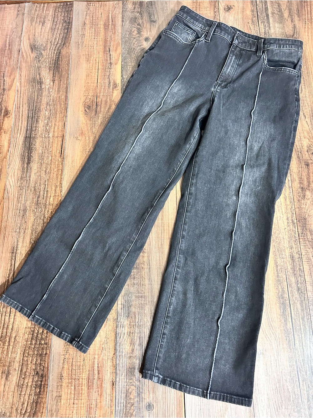 Kut from the Kloth Black Charlotte High Rise Jeans Sz 10